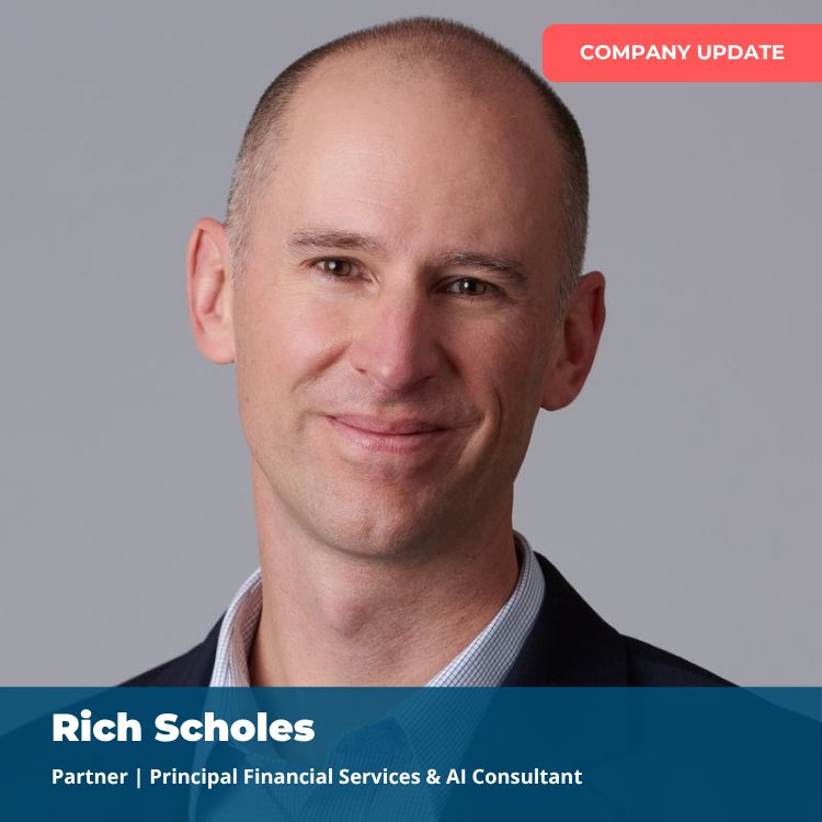Rich Scholes, socio, estratega principal de finanzas y consultor de IA